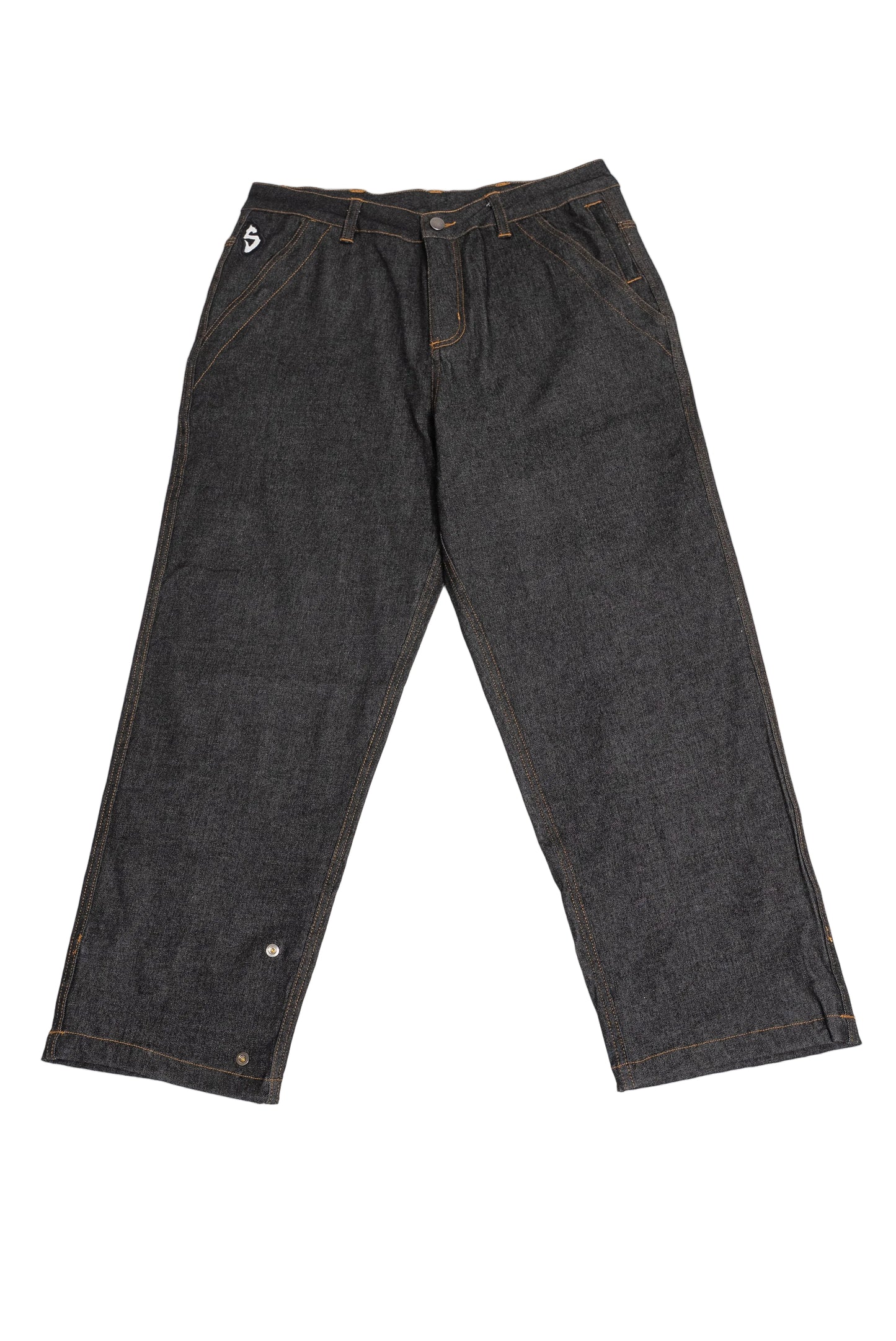S1 DENIM PANTS - GRAPHITE BLACK