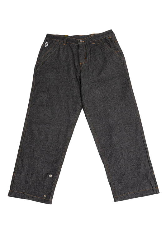 S1 DENIM PANTS - GRAPHITE BLACK