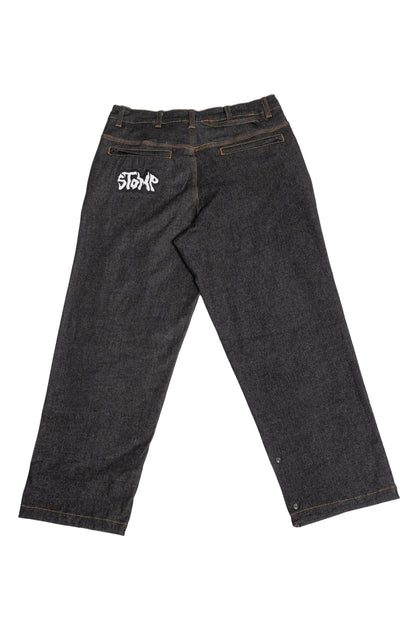 S1 DENIM PANTS - GRAPHITE BLACK