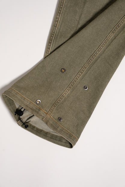 S1 DENIM PANTS - GRAPHITE GREEN