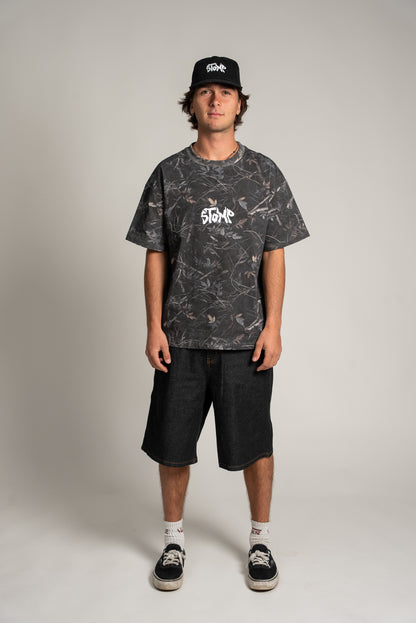S1 DENIM JORTS - BLACK