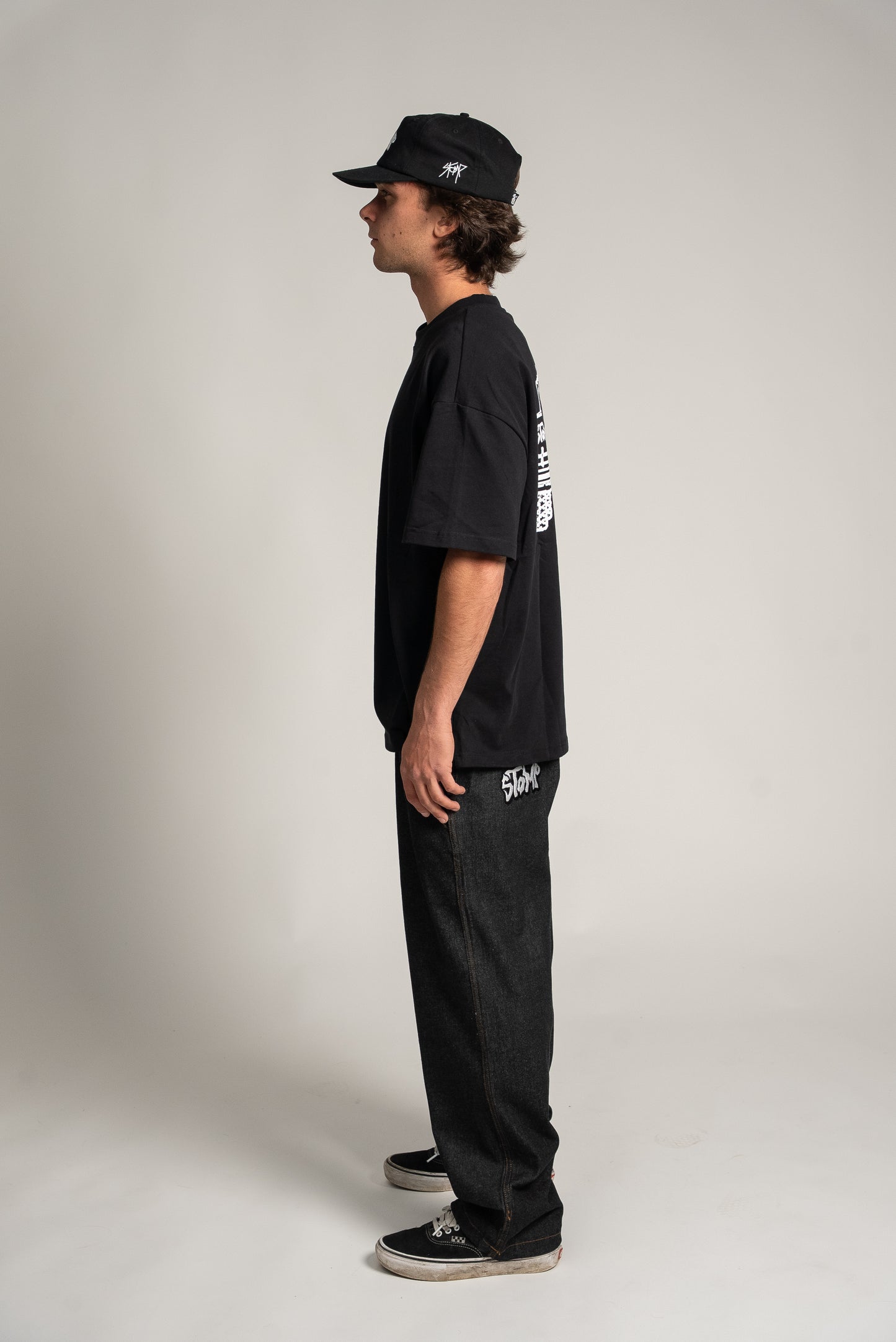 S1 DENIM PANTS - GRAPHITE BLACK