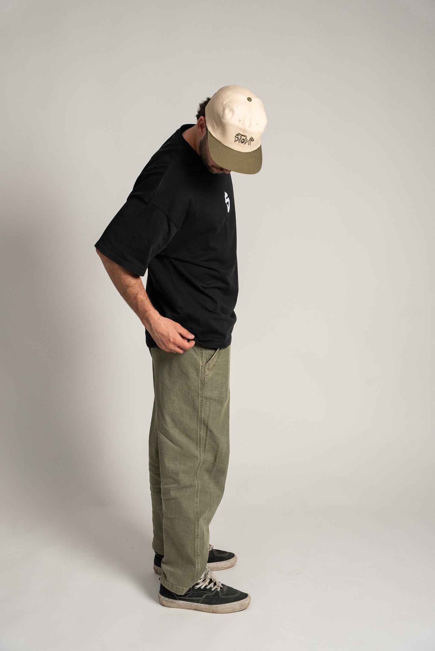 S1 DENIM PANTS - GRAPHITE GREEN
