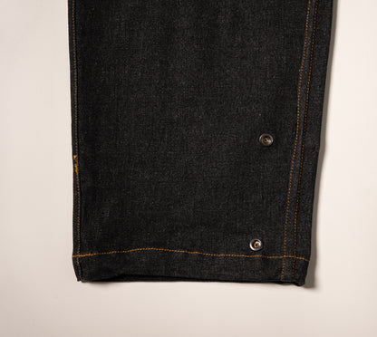 S1 DENIM PANTS - GRAPHITE BLACK