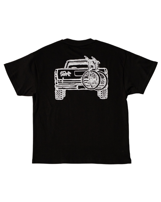 TAILGATE TEE - BLACK