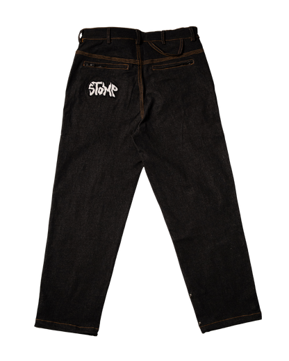 S1 DENIM PANTS - GRAPHITE BLACK