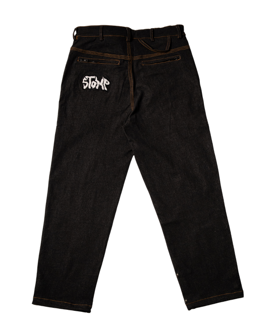 S1 DENIM PANTS - GRAPHITE BLACK