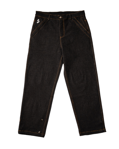 S1 DENIM PANTS - GRAPHITE BLACK