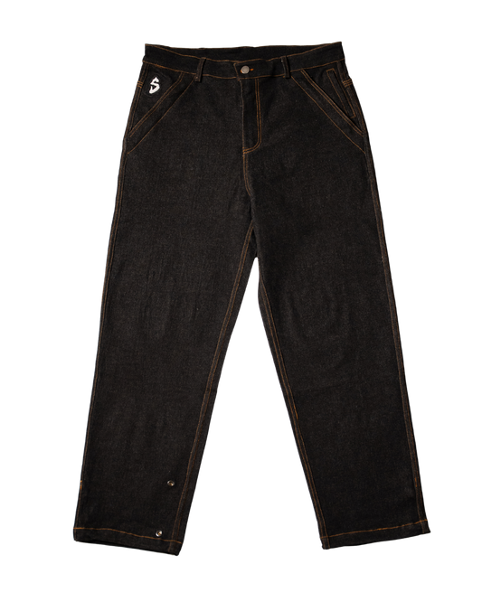 S1 DENIM PANTS - GRAPHITE BLACK
